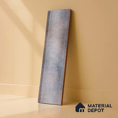 Subway Wall Tile TL 05000 B Lucent Silver Lining 12 x 3 inch Ceramic Matte Finish - 6 mm | Suitable for Highlighter Walls, Foyer, Bathroom, Kitchen Wall & Backsplashes (Sample)