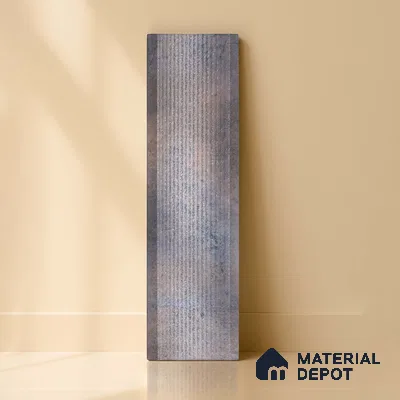 Subway Wall Tile TL 05000 B Lucent Silver Lining 12 x 3 inch Ceramic Matte Finish - 6 mm | Suitable for Highlighter Walls, Foyer, Bathroom, Kitchen Wall & Backsplashes (Sample)