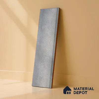 Subway Wall Tile TL 05000 C Lucent Grey Glitters 12 x 3 inch Ceramic Matte Finish - 6 mm | Suitable for Highlighter Walls, Foyer, Bathroom, Kitchen Wall & Backsplashes (Sample)