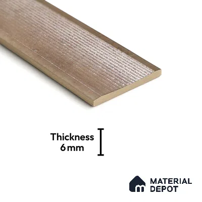 Subway Wall Tile TL 05000 E Lucent Claystone Brown 12 x 3 inch Ceramic Matte Finish - 6 mm | Suitable for Highlighter Walls, Foyer, Bathroom, Kitchen Wall & Backsplashes (Sample)