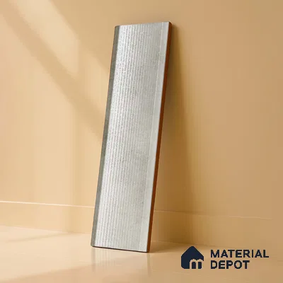 Subway Wall Tile TL 05000 F Lucent Glitz White 12 x 3 inch Ceramic Matte Finish - 6 mm | Suitable for Highlighter Walls, Foyer, Bathroom, Kitchen Wall & Backsplashes (Sample)