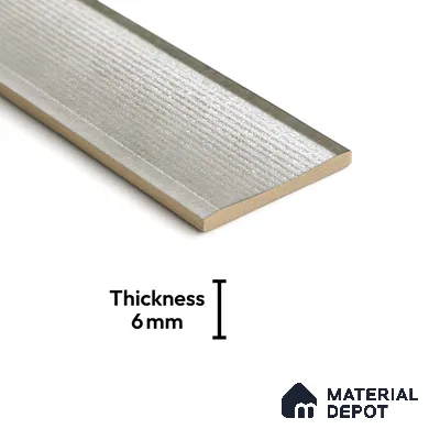 Subway Wall Tile TL 05000 F Lucent Glitz White 12 x 3 inch Ceramic Matte Finish - 6 mm | Suitable for Highlighter Walls, Foyer, Bathroom, Kitchen Wall & Backsplashes (Sample)