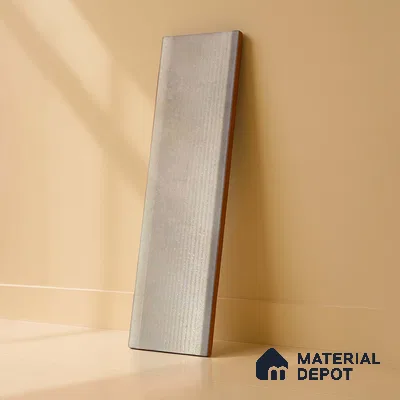 Subway Wall Tile TL 05000 Lucent Ivory Dune 12 x 3 inch Ceramic Matte Finish - 6 mm | Suitable for Highlighter Walls, Foyer, Bathroom, Kitchen Wall & Backsplashes (Sample)