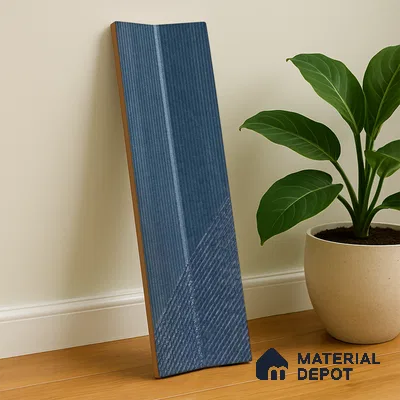 Subway Wall Tile TL 05001 B Lucent Aquamarine Glow 12 x 3 inch Ceramic Matte Finish - 9 mm | Suitable for Highlighter Walls, Foyer, Bathroom, Kitchen Wall & Backsplashes (Sample)