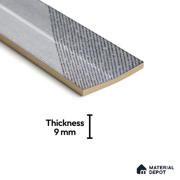 Subway Wall Tile TL 05001 C Lucent Glowing Mystics 12 x 3 inch Ceramic Matte Finish - 9 mm | Suitable for Highlighter Walls, Foyer, Bathroom, Kitchen Wall & Backsplashes