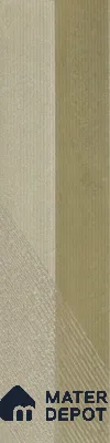 Subway Wall Tile TL 05001 E Lucent Veined Brown 12 x 3 inch Ceramic Matte Finish - 9 mm | Suitable for Highlighter Walls, Foyer, Bathroom, Kitchen Wall & Backsplashes (Sample)