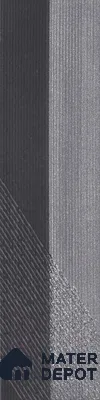 Subway Wall Tile TL 05001 Lucent Weaved Shadows 12 x 3 inch Ceramic Matte Finish - 9 mm | Suitable for Highlighter Walls, Foyer, Bathroom, Kitchen Wall & Backsplashes (Sample)