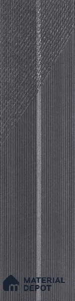 Subway Wall Tile TL 05001 Lucent Weaved Shadows 12 x 3 inch Ceramic Matte Finish - 9 mm | Suitable for Highlighter Walls, Foyer, Bathroom, Kitchen Wall & Backsplashes (Sample)