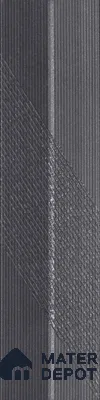 Subway Wall Tile TL 05001 Lucent Weaved Shadows 12 x 3 inch Ceramic Matte Finish - 9 mm | Suitable for Highlighter Walls, Foyer, Bathroom, Kitchen Wall & Backsplashes (Sample)