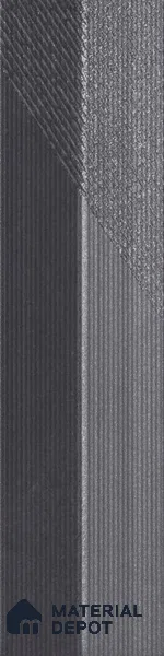 Subway Wall Tile TL 05001 Lucent Weaved Shadows 12 x 3 inch Ceramic Matte Finish - 9 mm | Suitable for Highlighter Walls, Foyer, Bathroom, Kitchen Wall & Backsplashes (Sample)