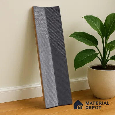 Subway Wall Tile TL 05001 Lucent Weaved Shadows 12 x 3 inch Ceramic Matte Finish - 9 mm | Suitable for Highlighter Walls, Foyer, Bathroom, Kitchen Wall & Backsplashes (Sample)