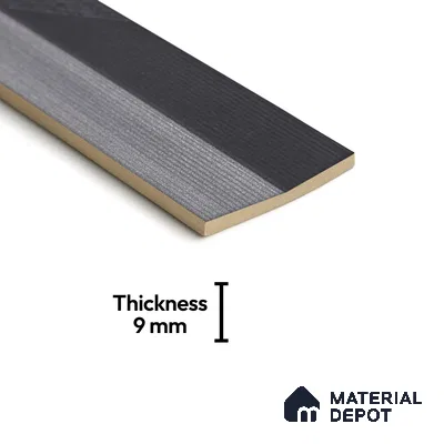 Subway Wall Tile TL 05001 Lucent Weaved Shadows 12 x 3 inch Ceramic Matte Finish - 9 mm | Suitable for Highlighter Walls, Foyer, Bathroom, Kitchen Wall & Backsplashes (Sample)