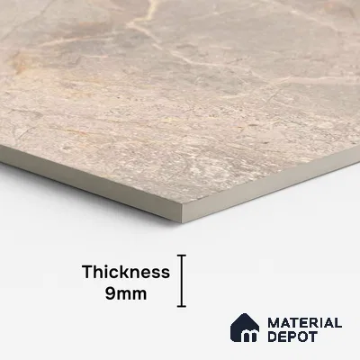 TL 00954 Monard Beige 1200 x 600 mm PGVT Glossy Finish Tile - 9 mm | Random Designs
