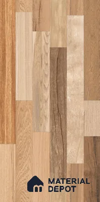 TL 03070 Montana Oak 4 ft x 2 ft Diamond Finish Wooden Look Tile - 9 mm (Random 3)