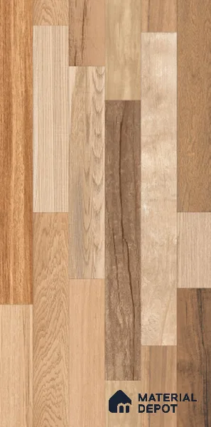 TL 03070 Montana Oak 4 ft x 2 ft Diamond Finish Wooden Look Tile - 9 mm (Random 3)
