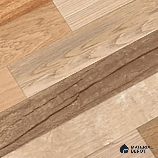 TL 03070 Montana Oak 4 ft x 2 ft Diamond Finish Wooden Look Tile - 9 mm (Random 3)