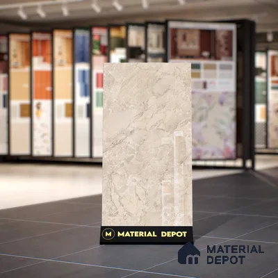 TL 00830 Fontana Crema 1200x600 mm Random Face Endless Glossy Finish Vitrified Wall & Floor Tile - 9 mm