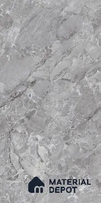 TL 00829 Fontana Silver 1200x600 mm Random Face Endless Glossy Finish Vitrified Wall & Floor Tile - 9 mm (Sample)