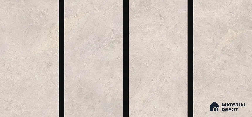 TL 00795 Orra Crema 1200x600 mm Random Face Matte Finish Vitrified Wall & Floor Tile - 9 mm