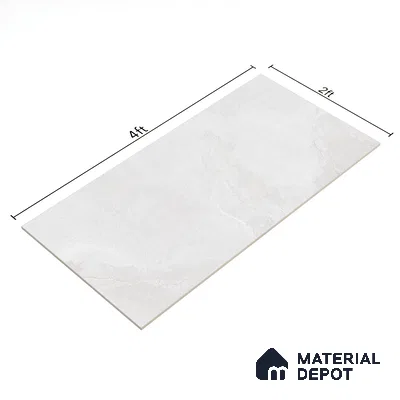 TL 00787 Rossato Bianco 1200x600 mm Matte Finish Vitrified Wall & Floor Tile - 9 mm (Sample)