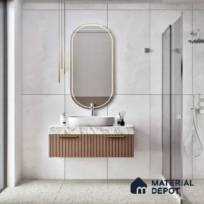 TL 00787 Rossato Bianco 1200x600 mm Matte Finish Vitrified Wall & Floor Tile - 9 mm (Sample)