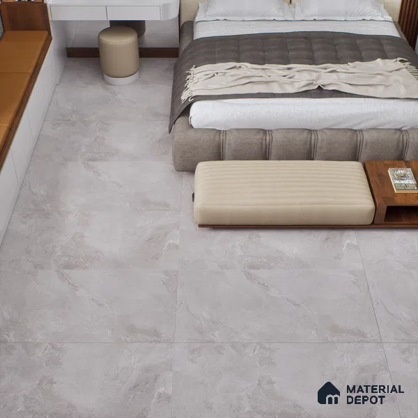 TL 00853 Rossato Silver 1200x600 mm Random Face Matte Finish Vitrified Wall & Floor Tile - 9 mm (Sample)