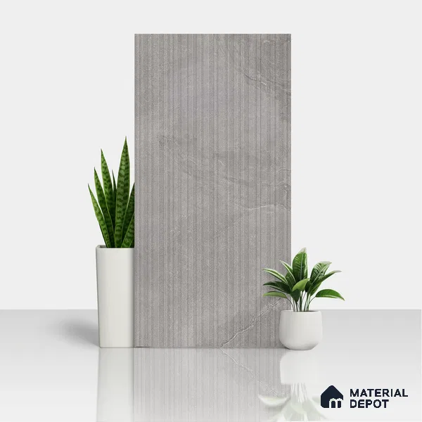 TL 00789 Rossato Silver Decor 1200x600 mm Random Face Punch Matte Finish Vitrified Wall & Floor Tile - 9 mm