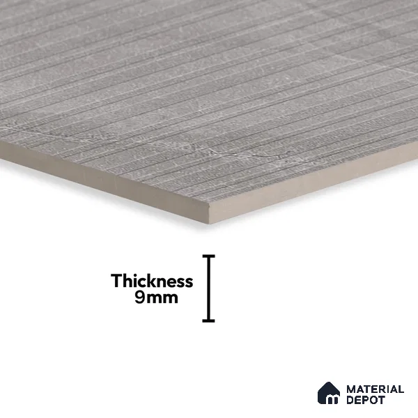 TL 00789 Rossato Silver Decor 1200x600 mm Random Face Punch Matte Finish Vitrified Wall & Floor Tile - 9 mm
