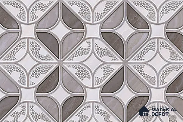 Budget Friendly Highlighter Wall Tile Value For Money TL 01881 B  18 x 12 inch - Ceramic Glossy Finish -6 mm  | Suitable for Kitchen & Bathroom