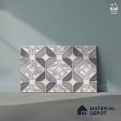 Budget Friendly Highlighter Wall Tile Value For Money TL 01881 B  18 x 12 inch - Ceramic Glossy Finish -6 mm  | Suitable for Kitchen & Bathroom