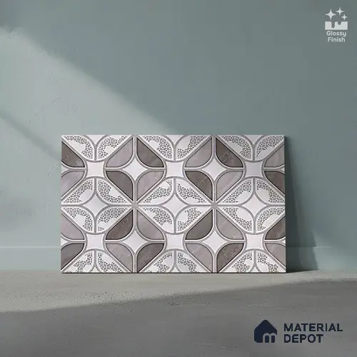Budget Friendly Highlighter Wall Tile Value For Money TL 01881 B 18 x 12 inch - Ceramic Glossy Finish -6 mm | Suitable for Kitchen & Bathroom