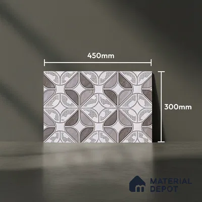 Budget Friendly Highlighter Wall Tile Value For Money TL 01881 B  18 x 12 inch - Ceramic Glossy Finish -6 mm  | Suitable for Kitchen & Bathroom