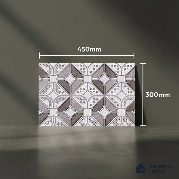 Budget Friendly Highlighter Wall Tile Value For Money TL 01881 B  18 x 12 inch - Ceramic Glossy Finish -6 mm  | Suitable for Kitchen & Bathroom
