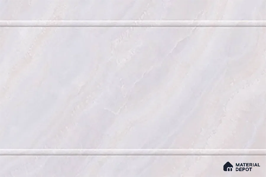 Budget Friendly Marble Wall Tile Value For Money TL 01881 C  18 x 12 inch - Ceramic Glossy Finish -6 mm  | Suitable for Kitchen & Bathroom
