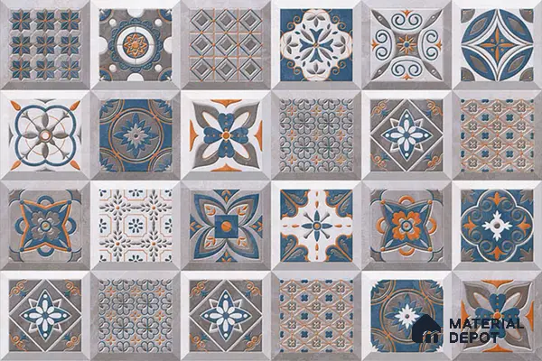 Budget Friendly Highlighter Wall Tile Value For Money TL 01881 D  18 x 12 inch - Ceramic Glossy Finish -6 mm  | Suitable for Kitchen & Bathroom