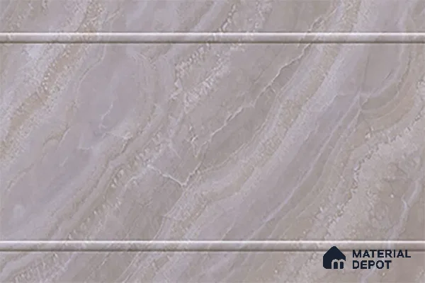 Budget Friendly Marble Wall Tile Value For Money TL 01881 A  18 x 12 inch - Ceramic Glossy Finish -6 mm  | Suitable for Kitchen & Bathroom