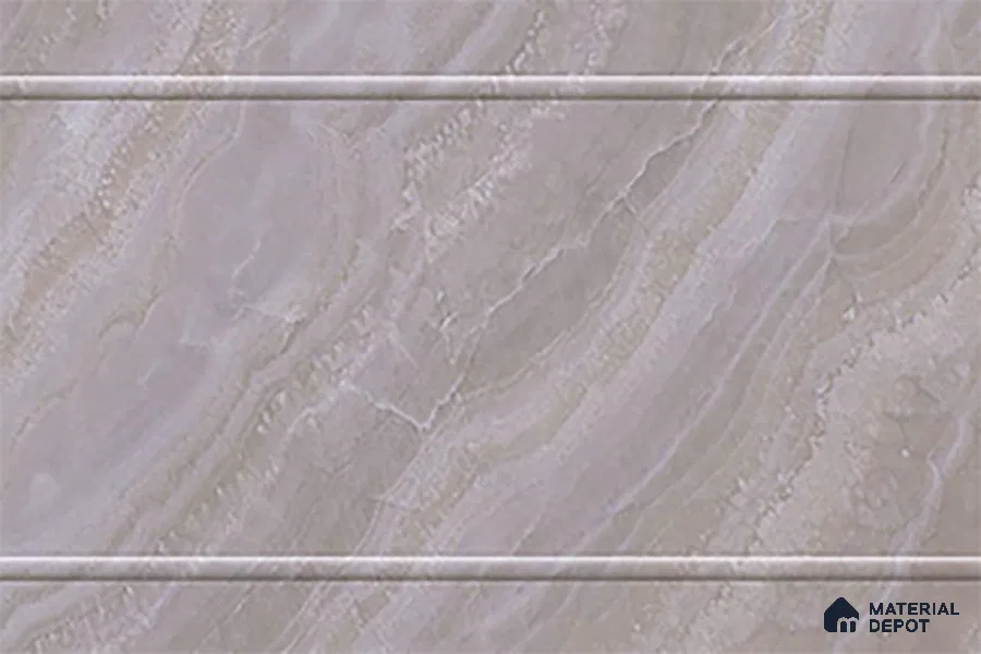 Budget Friendly Marble Wall Tile Value For Money TL 01881 A  18 x 12 inch - Ceramic Glossy Finish -6 mm  | Suitable for Kitchen & Bathroom