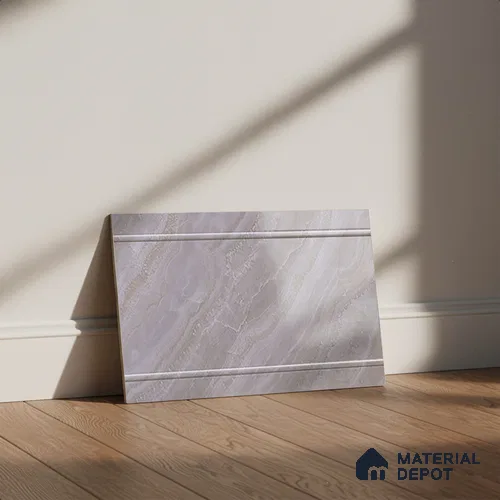 Budget Friendly Marble Wall Tile Value For Money TL 01881 A  18 x 12 inch - Ceramic Glossy Finish -6 mm  | Suitable for Kitchen & Bathroom