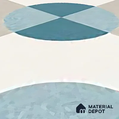 Moroccan Floor & Wall Tile TL 06062 Pablo 200 x 200 mm Vitrified Matte Finish - 9 mm | Ideal For Living Room, Bathroom, Kitchen | 2 mm Spacer is Mandatory | Please Expect a Slight Variation of Pattern (Sample)