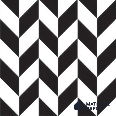Moroccan Floor & Wall Tile TL 05439 Morissa Monochrome Rey 1 ft x 1 ft Ceramic Matte Finish - 7.5 mm | Suitable for Bathroom, Kitchen, Balcony | Please Expect a Slight Variation of Pattern