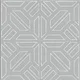 Moroccan Floor & Wall Tile TL 05089 B Bauhaus Dove Grey 1 ft x 1 ft Ceramic Matte Finish - 9 mm | Suitable for Bathroom, Kitchen,ÃÂÃÂÃÂÃÂ Balcony | Image 1