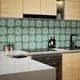 Moroccan Wall Tile TL 05082 B Bauhaus Emerald Green Box 1 ft x 1 ft Ceramic Matte Finish - 9 mm | Suitable for Bathroom, KitchenÃÂÃÂ &ÃÂÃÂ Balcony | Image 6