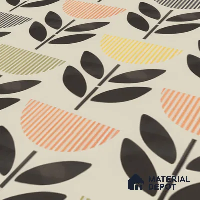 Moroccan Wall Tile Tile TL 05075 Morissa Black Plant Pot 1 ft x 1 ft Ceramic Matte Finish - 8 mm | Suitable for Bathroom, Kitchen & Balcony | Please Expect a Slight Variation of Pattern (Sample)