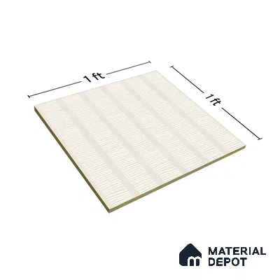 Moroccan Wall Tile TL 05066 Morissa Casablanca Stripes 1 ft x 1 ft Ceramic Matte Finish - 8 mm | Suitable for Bathroom, Kitchen & Balcony | Please Expect a Slight Variation of Pattern (Sample)