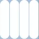 Moroccan Wall Tile Tile TL 05081 Morissa Cobalt Frost 1 ft x 1 ft Ceramic Matte Finish - 9 mm | Suitable for Bathroom, KitchenÃÂÃÂ &ÃÂÃÂ Balcony | Image 1