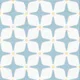 Moroccan Floor & Wall Tile TL 05093 Bauhaus Ice Blue 1 ft x 1 ft Ceramic Matte Finish - 9 mm | Suitable for Bathroom, Kitchen,ÃÂÃÂÃÂÃÂ Balcony | Image 1