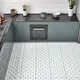 Moroccan Floor & Wall Tile TL 05093 Bauhaus Ice Blue 1 ft x 1 ft Ceramic Matte Finish - 9 mm | Suitable for Bathroom, Kitchen,ÃÂÃÂ Balcony | Image 6