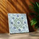 Moroccan Floor & Wall Tile TL 05062 B Morissa Ink Blue Floral 1 ft x 1 ft Ceramic Matte Finish - 8 mm | Suitable for Bathroom, Kitchen,ÃÂÃÂ Balcony | Image 2