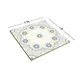Moroccan Floor & Wall Tile TL 05062 Morissa Light Beige Floral 1 ft x 1 ft Ceramic Matte Finish - 8 mm | Suitable for Bathroom, Kitchen,ÃÂÃÂ Balcony | Image 3