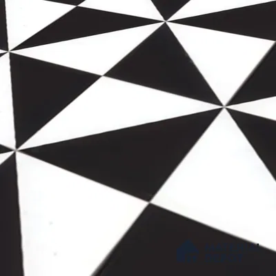 Moroccan Floor & Wall Tile TL 05046 Morissa Medina Monochrome 1 ft x 1 ft Ceramic Matte Finish - 7.5 mm | Suitable for Bathroom, Kitchen, Balcony (Sample)